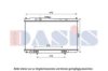 AKS DASIS 070134N Radiator, engine cooling